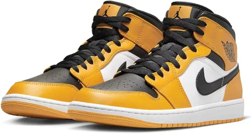Vista 3 de Men's Jordan 1 Mid SE Turf OrangeBlack-White (DD6834 802)