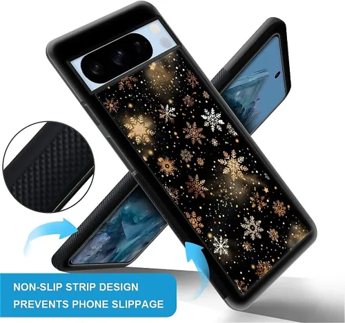 Vista 370 de Compatible con Google Pixel 4A 5G Mobile Case Creative Acrylic Panel trasero Silicona Protección Grip especialmente diseñado para Google Pixel 4A 5G