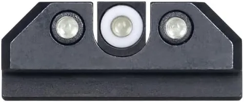 Vista 10 de Night Fision Tritium Night Sight Set for CZ USA P-10 C/F - Perfect Dot Front Sight with Added Daytime Ring - Front Ring Color Options - Various