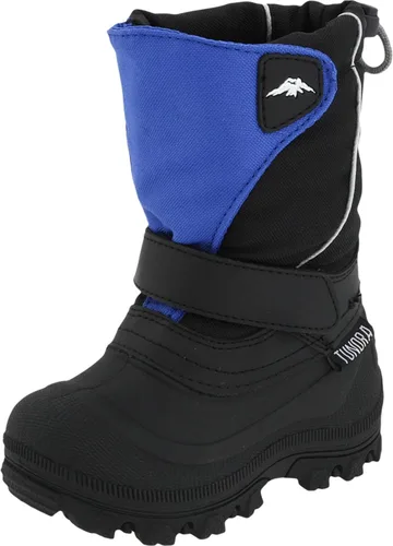 Vista 10 de Tundra Unisex-Child Quebec, Watter Resistant Winter Boots Negro/Rojo