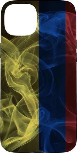 Vista 9 de Smoky Colombia Flag - Funda de orgullo colombiano para iPhone 17