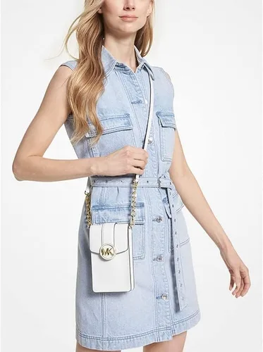 Vista 4 de MICHAEL KORS Bolso cruzado para smartphone con logotipo pequeño de Carmen