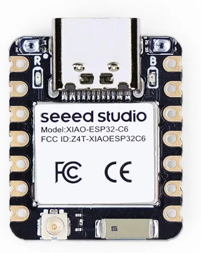 Vista 19 de Seeed Studio XIAO ESP32 S3 Sense - Wi-Fi de 2.4 GHz, BLE 5.0, sensor de cámara OV2640, micrófono digital, PSRAM de 8 MB, flash de 8 MB, carga