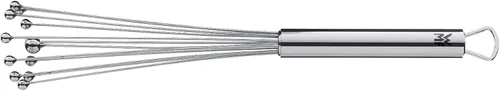 Vista 6 de WMF Profi Plus - Anillo reductor de flash de mezcla 12.6 in, bolas de acero inoxidable, batidor de acero inoxidable parcialmente mate, romargan