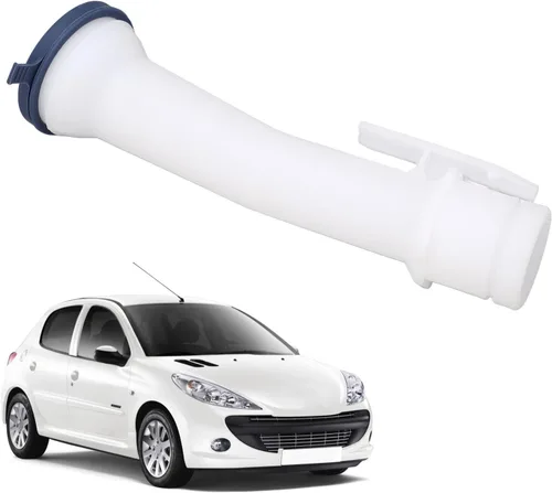 Vista 5 de Tubo de entrada para lavadora de parabrisas 643983 – Tubo de llenado de arandela de repuesto directo para Peugeot 206 207 607 – Tubo de llenado