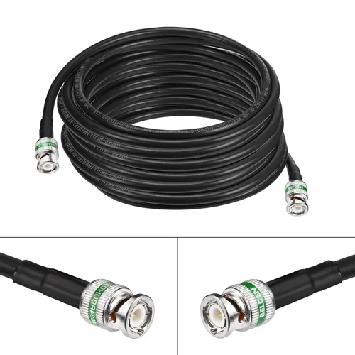 Vista 10 de Superbat Cable SDI 12G de 3 pies 4K UHD Belden 4694R BNC macho a macho Cable de 75 ohmios compatible con video 6G-SDI 12G-SDI 4k/8k para Blackmagic