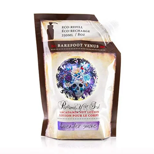 Vista 3 de Barefoot Venus Crema Corporal Nuez Macadamia Eco-Refill 250 ML (Coco Negro)