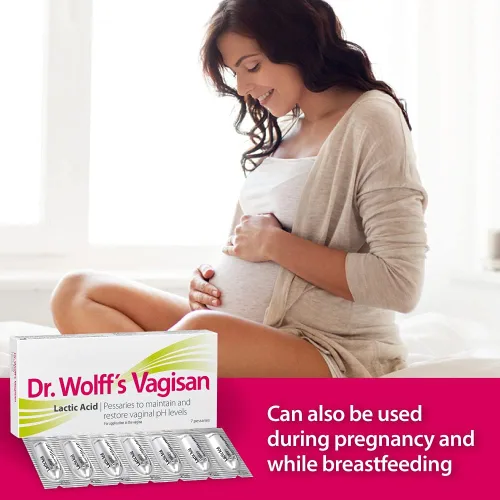 Vista 4 de El ácido láctico Dr. Wolff`s Vagisan ayuda a prevenir la infección vaginal Salud vaginal diaria e higiene íntima También durante el embarazo