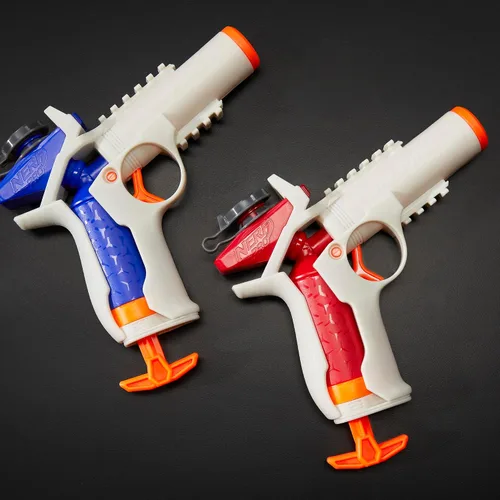 Vista 11 de Nerf Pro Gelfire Versus Pack Incluye 2 pistolas, 4,000 rondas Gelfire, capacidad de 60 rondas, activación T-Pull, 2 gafas de protección, regalos