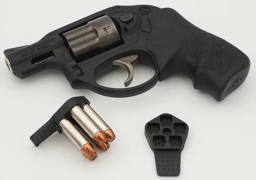 Vista 2 de Zeta6 J-Clip-R EDC Speedloader para 38spl/357mag Ruger LCR / Paquete de 2