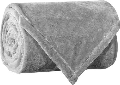 Vista 21 de Comfort Lab Manta de franela de felpa, suave, ligera, manta de forro polar para regalo, para sofá, cama y decoración del hogar, antibolitas y no se