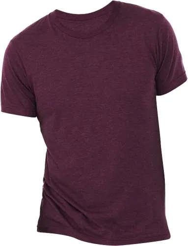 Vista 9 de BELLA+CANVAS Camiseta de cuello redondo para hombre Mezcla triple esmeralda