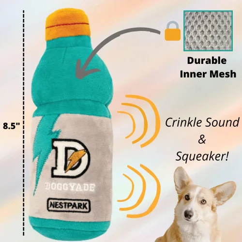 Vista 6 de Nestpark Doggyade - Juguetes divertidos para perros, parodia de entrenamiento de fitness, juguetes lindos para perros (Doggyade)