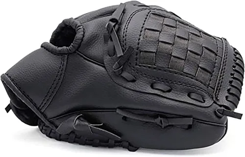 Vista 6 de Guantes de béisbol, guantes de softbol, guantes de receptor, adecuados para jóvenes, adultos y principiantes, entrenamiento deportivo al aire libre