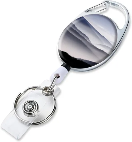 Vista 32 de Portatarrete de Insignia Retráctil con Portarretes Retráctil para Llaves, Lindo Portarrete de Insignia Decorativo para Enfermeras con Clip