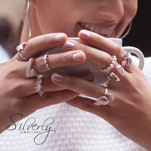 Vista 9 de Silverly Pulsera de plata de ley celta para mujer, pulsera de plata trenzada trenzada ajustable, regalo de dama de honor para mejor amiga, pulseras