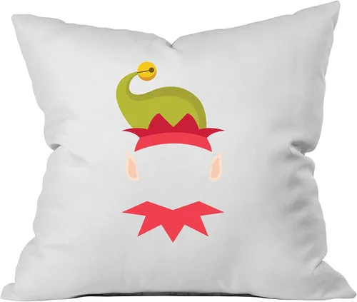 Vista 16 de Oh, Susannah Funda de almohada de 18 x 18 pulgadas con texto en inglés "Baby Its Cold Outside So Let's Cuddle", funda de almohada de Navidad