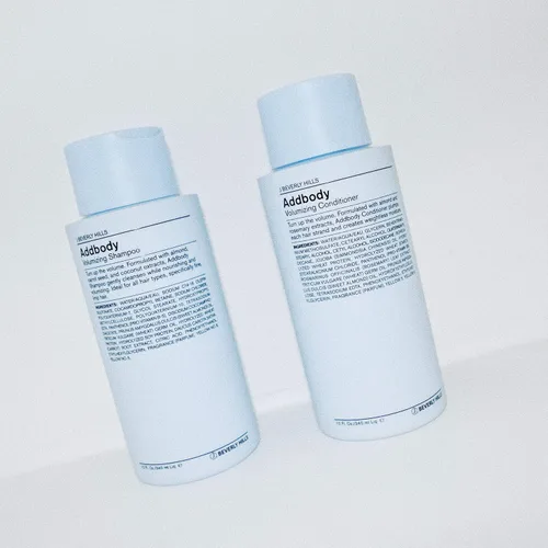 Vista 3 de J Beverly Hills Blue Addbody Champú voluminizador con aceite de vitamina E para cabello fuerte, (3 onzas, 12 onzas)