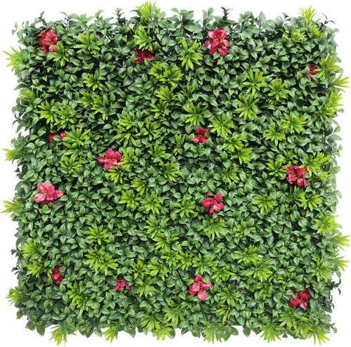 Vista 16 de Windscreen4less 1 panel artificial de boj de 40 x 40 pulgadas, decoración de pared verde hierba sintética para decoración de interiores y Panel 3D