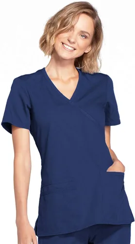Vista 11 de Cherokee WW Originals - Camiseta quirúrgica de enfermería para mujer Negro