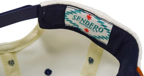 Vista 7 de Sendero Provisions Co. Pantalla Impreso Jackalope El Snapback Sombrero Blanco, Talla única, Blanco