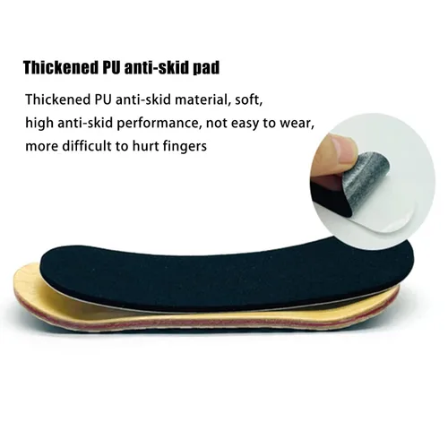 Vista 7 de 2 cintas de agarre para diapasón Cómoda cinta protectora de espuma para diapasón, antideslizante para patinetas de juguete para la mayoría