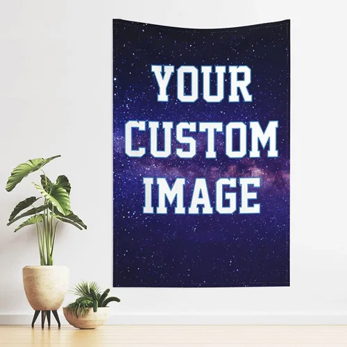 Vista 15 de Tapiz estético personalizado, divertido, para colgar en la pared, imágenes para subir imágenes, fondos personalizados, pancartas y letreros
