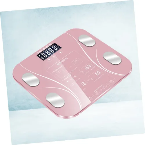 Vista 4 de Báscula de peso inteligente Báscula de grasa corporal Monitor de salud doméstica (sin batería)