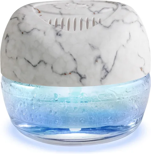 Vista 15 de Limpiador de Aire Lavador de Aire, Difusor de Aromas para Aire Fresco para el Hogar, Oficina, Purificador de Aire con Luz Nocturna (Negro)
