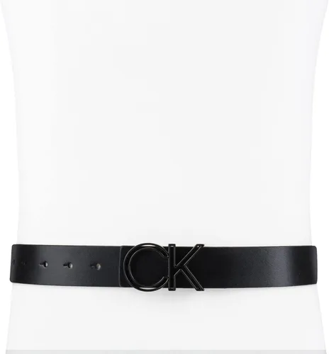Vista 5 de Calvin Klein Men's Casual CK Monogram Cut Out Buckle Belt