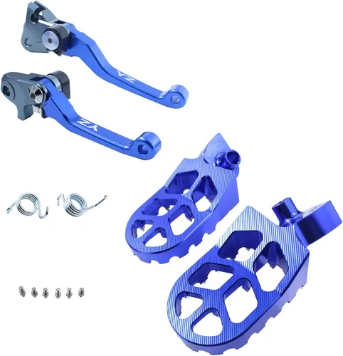 Vista 21 de Motrcycle Estriberas para YZ125 YZ250 YZ65 YZ85 YZ250F YZ426F YZ450F YZ125X YZ250X YZ450FX WR250F WR400F WR426F Dirt Bike
