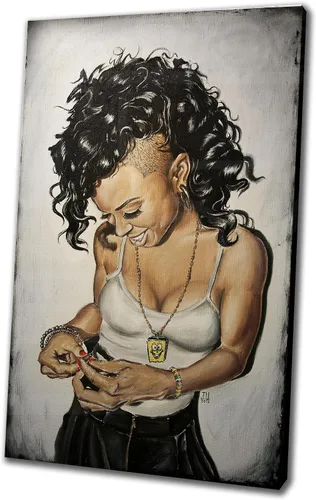 Vista 16 de JEREMY WORST " Sexy Urban and Music wall art " by Jeremy Worst Posters Canvases Decor Urban Culture Painting Woman Drinking Wine Whiskey Gifts