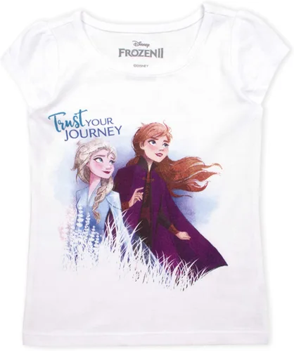 Vista 3 de Disney Frozen Girls - Conjunto de camiseta con capucha y pantalones de leggings con cremallera para niños pequeños y pequeños blancogrisazul marino