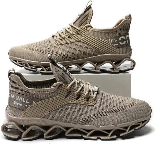 Vista 6 de Zapatos deportivos Chopben para correr, tenis a la moda con red transpirable y suela suave antideslizante, zapatos para caminar casuales y atléticos