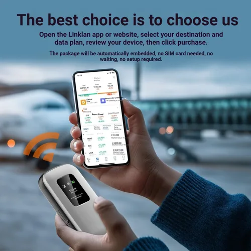 Vista 8 de Hotspot móvil portátil 4G LTE WiFi 6 Hotspot WiFi de viaje global Más de 180 países Hasta 48 horas de tiempo de uso Conecta hasta 16