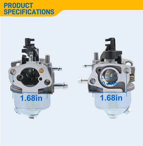 Vista 5 de FitBest 751-10881 Carburador para MTD Cub Cadet Troy Bilt 75110881 951-10881 95110881 2P70MU 2P70M0C 2P70M0D cortacésped