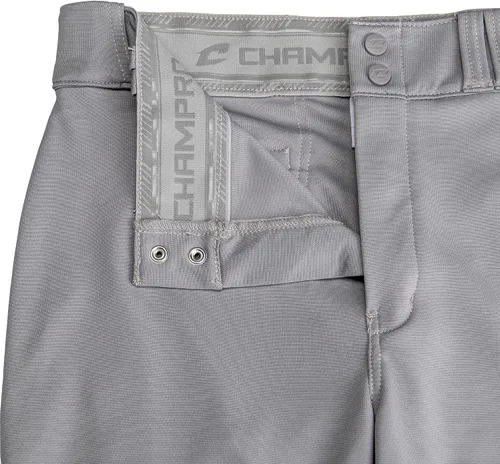 Vista 6 de Champro Knickers de béisbol Triple Crown 2.0 para niños Gris