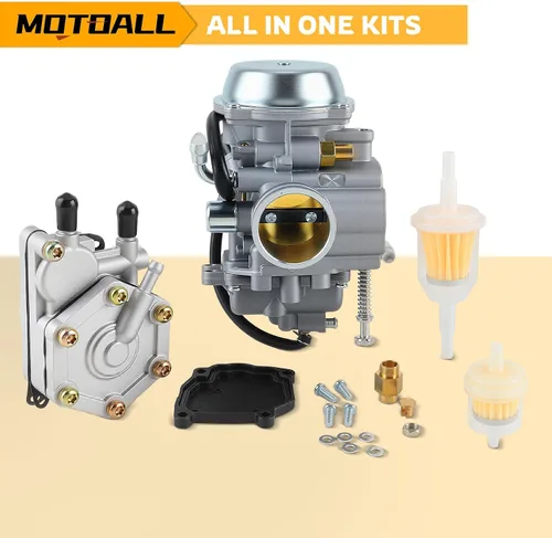 Vista 8 de MOTOALL Kit de carburador y bomba de combustible para Polaris Sportsman 400 500 700 300 335 600 Magnum 325 Trail Blazer 330 2520227