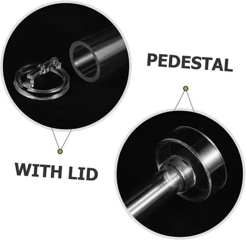 Vista 3 de FOMIYES Moldes de resina, 2 moldes cónicos de plástico para velas de plástico, moldes cónicos para velas grandes, suministros de fabricación