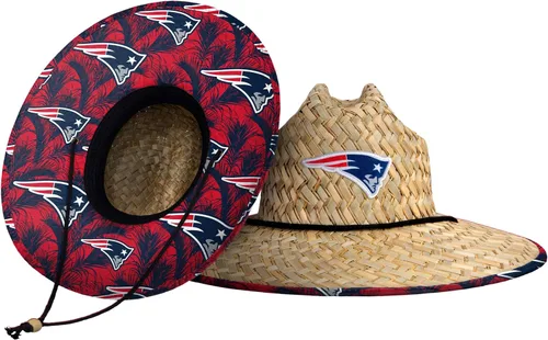 Vista 118 de FOCO - Sombrero de paja con logotipo de equipo universitario de NCAA y estampado floral para hombre