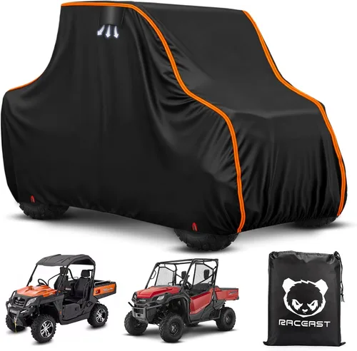 Vista 9 de Cubierta UTV de 2 plazas 420D lado a lado, resistente para CFMOTO ZFORCE 800 950 Polaris Ranger General 1000 Teryx Textron Hisun Axis Massimo