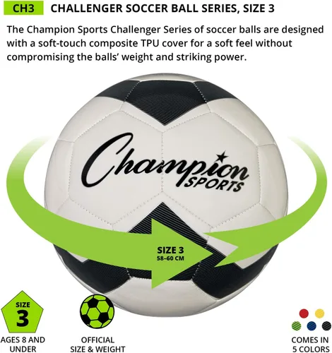 Vista 2 de Champion Sports Balón de fútbol Challenger