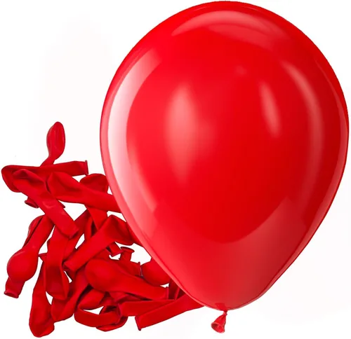 Vista 187 de Bezente Paquete de 150 globos de látex mate color burdeos de 5 pulgadas rojo (07-Red-G42)