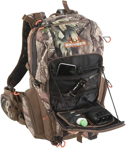 Vista 7 de Mochilas de caza Allen Company - Mochila para caza de aves acuáticas y ciervos con sistema de transporte para rifle/arco, almacenamiento