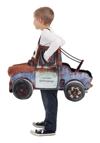 Vista 2 de Disfraz Deluxe de Mater para Niños de Cars Multicolor