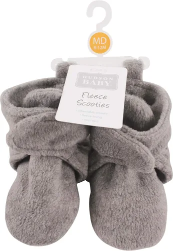 Vista 2 de Hudson Baby Unisex-Baby Cozy Fleece Booties Slipper Sock