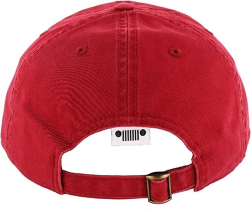 Vista 11 de Jeep Sombrero Performance Parts Gear Logo Gorra de béisbol pesada de sarga