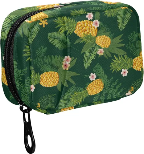 Vista 30 de Fustylead Organizador estético de píldoras de hongos rojos Amanita, bolsa de viaje, pequeño estuche portátil para píldoras para vitaminas y aceite