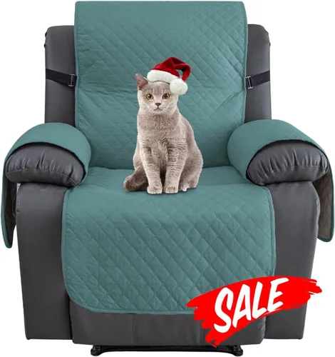 Vista 43 de XINEAGE Funda para Sillón Reclinable Resistente al Agua, Fundas Antideslizantes para Silla Reclinable con Bolsillos, Fundas Acolchadas Gruesas