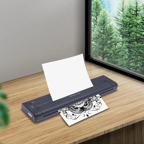 Vista 7 de ATS886 Tattoo Transfer Printer, Wireless Bluetooth Stencil Printer